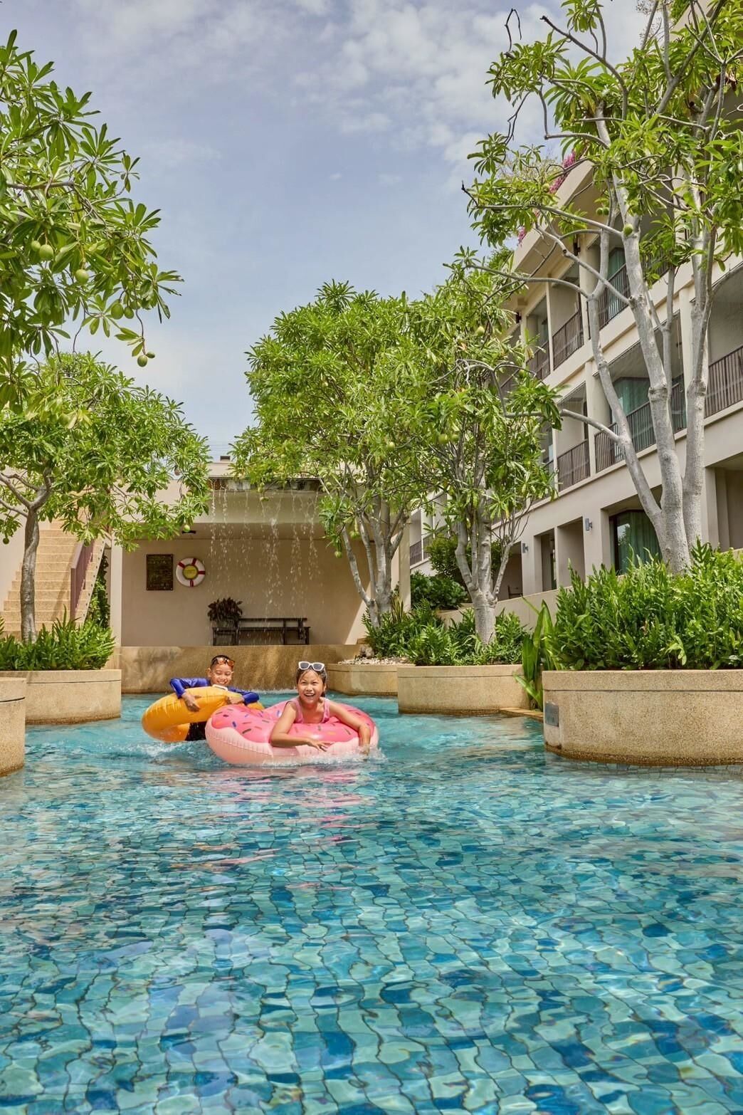 Seasonal outdoor pool