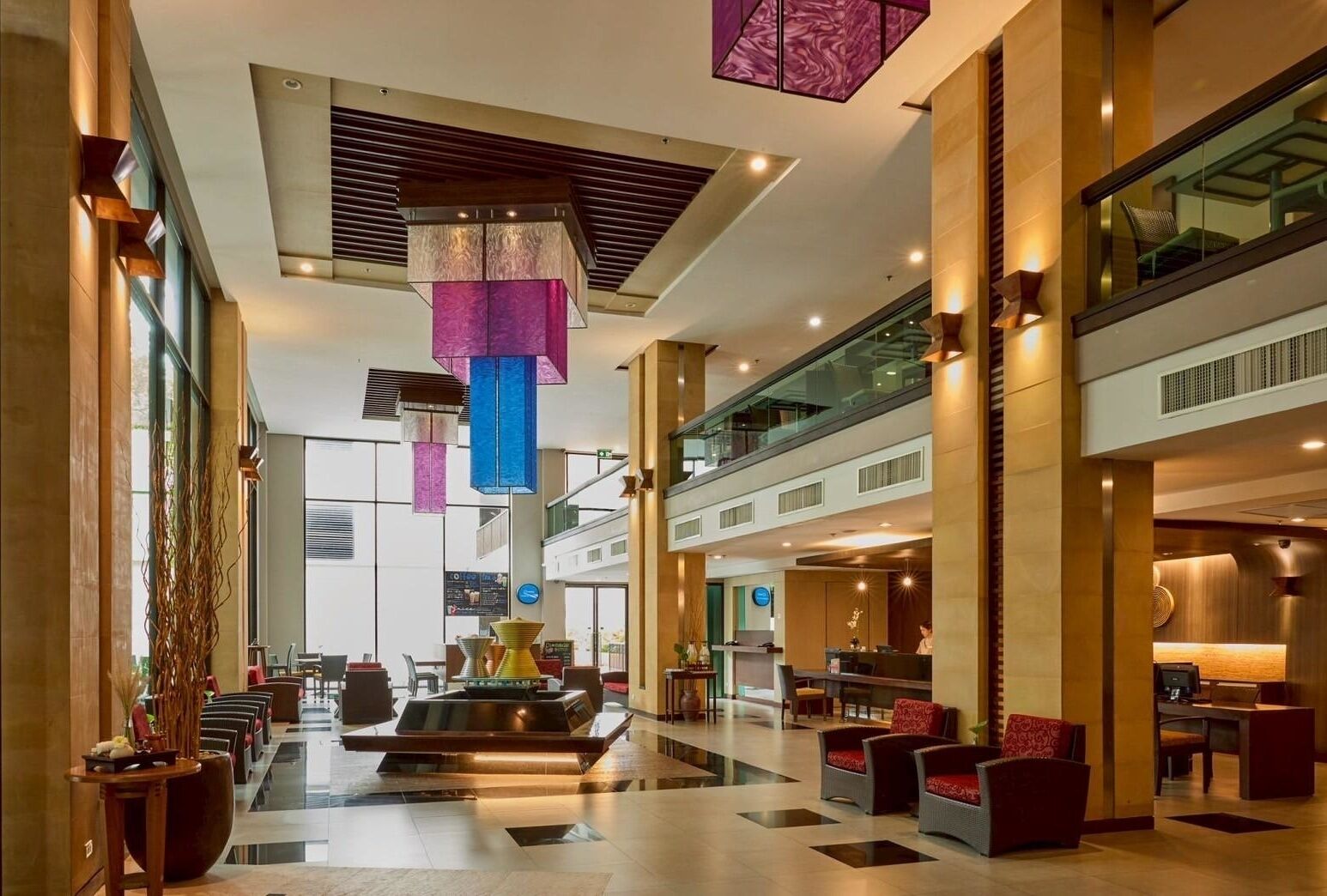 Sitzecke in der Lobby