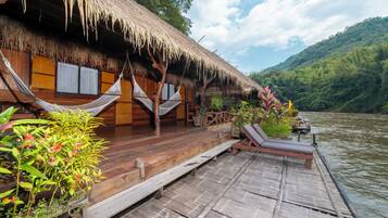 Jungle Vibe Quad Dinner Breakfast and Join boat check in - check out | View from room