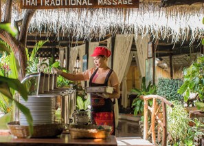 Daily local cuisine breakfast (THB 450 per person) - River Kwai Jungle Rafts (Sai Yok)