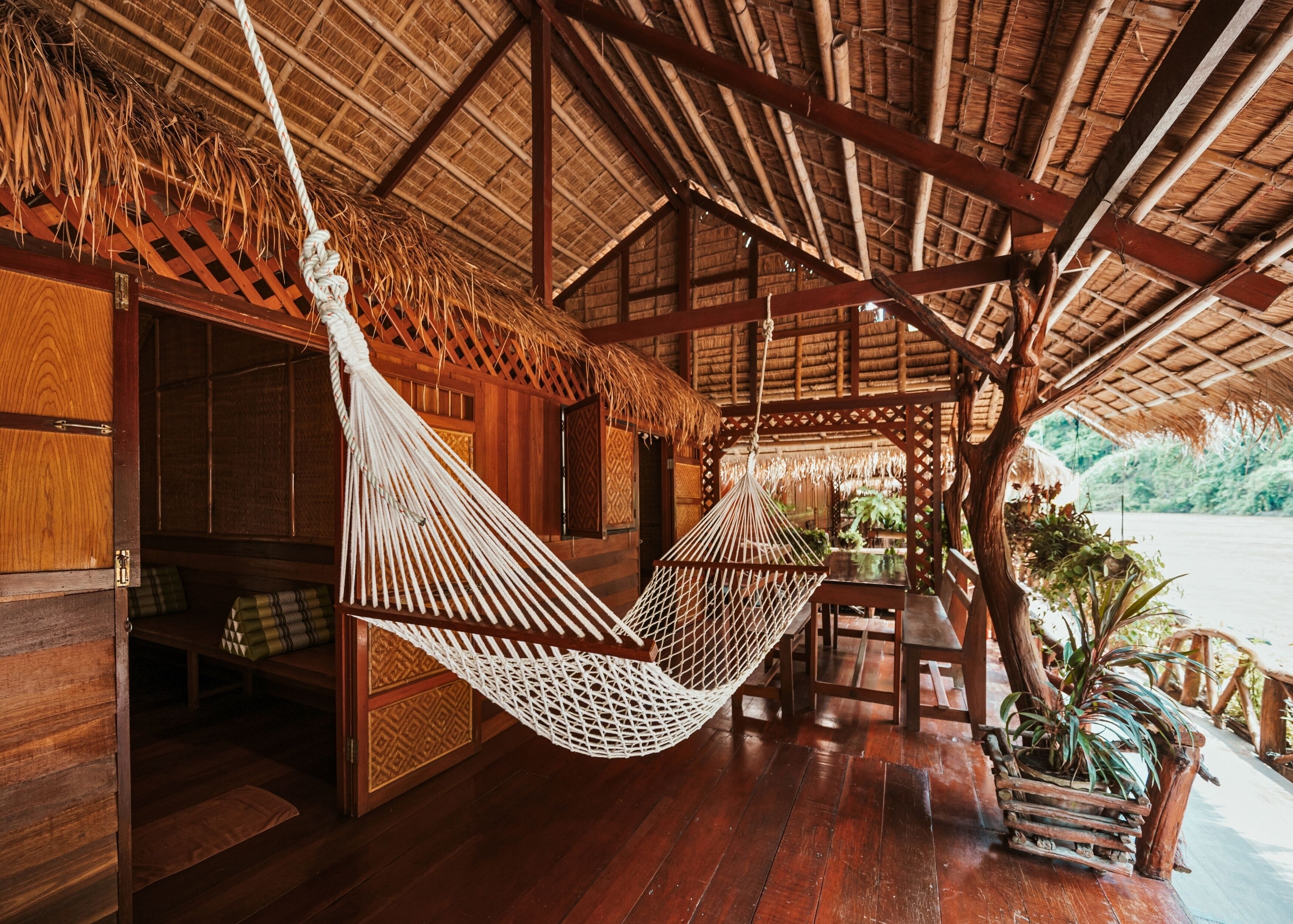 Jungle Vibe Quad Dinner Breakfast and Join boat check in - check out | View from room