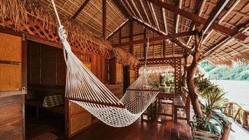 Jungle Vibe Quad Dinner Breakfast and Join boat check in - check out | View from room