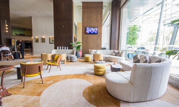 Lobby sitting area
