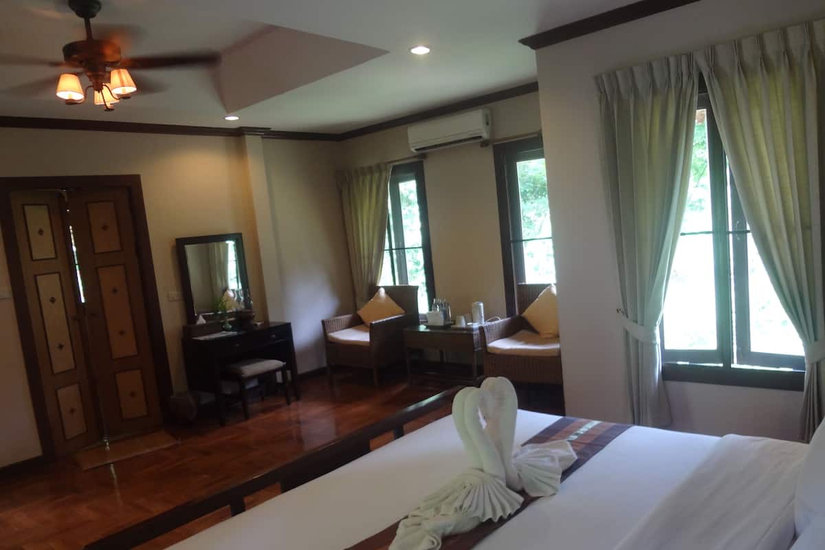 Suite Creek View | Een kluis op de kamer, extra bedden, gratis wifi