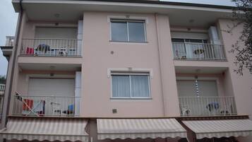 Fassade der Unterkunft