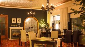 Daily buffet breakfast (EUR 8 per person)