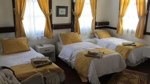 Triple Room | Premium bedding, minibar, desk, iron/ironing board (on request) - Erken Pansiyon (Antalya)