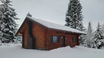 Deluxe Cabin, 2 Bedrooms, 1 Loft(Pet-Friendly)  | Iron/ironing board, cribs/infant beds, free WiFi, bed sheets