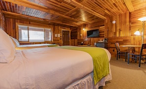 Standard Room, 2 Queen Beds | Iron/ironing board, cribs/infant beds, free WiFi, bed sheets - Cooper Spur Mountain Resort (Mount Hood)
