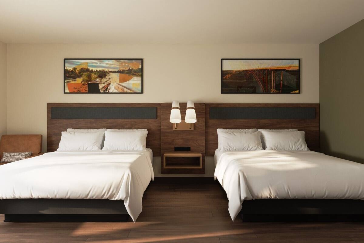 pillow-top beds, in-room safe, desk, blackout curtains