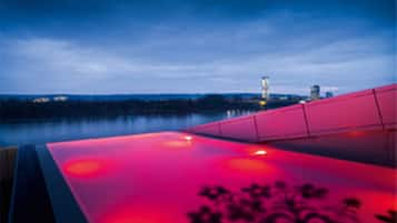 Outdoor pool, open 7:00 AM to 9:00 PM, pool umbrellas, sun loungers