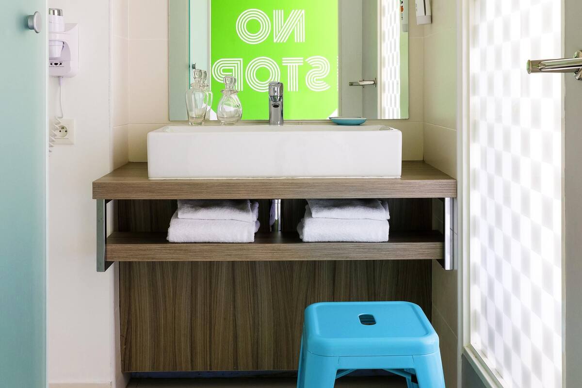 standard twin room, 2 single beds | desk, blackout curtains, soundproofing, iron/ironing board