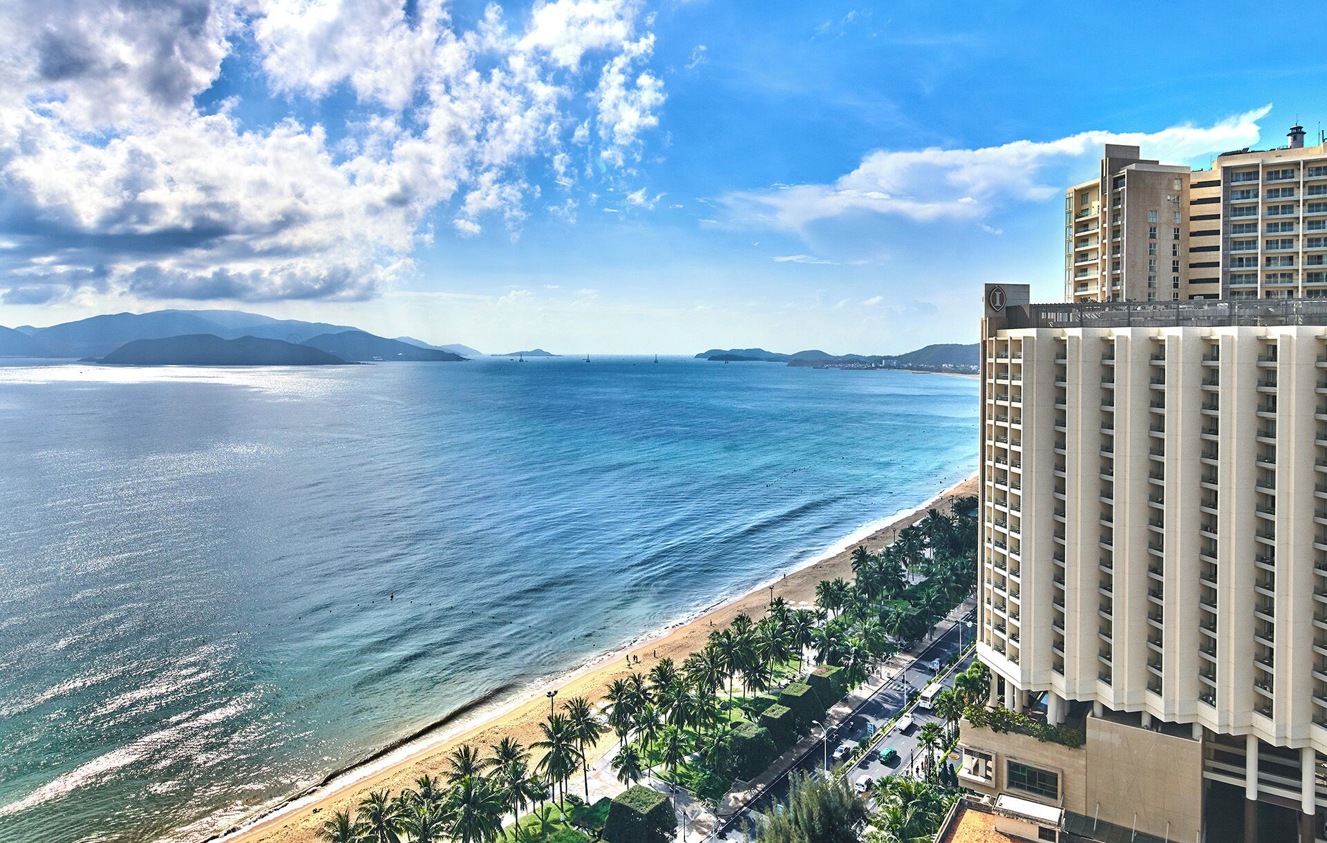 Vista a la playa o al mar