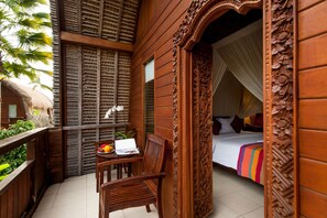 Familierom (Lumbung) | Terrasse/patio