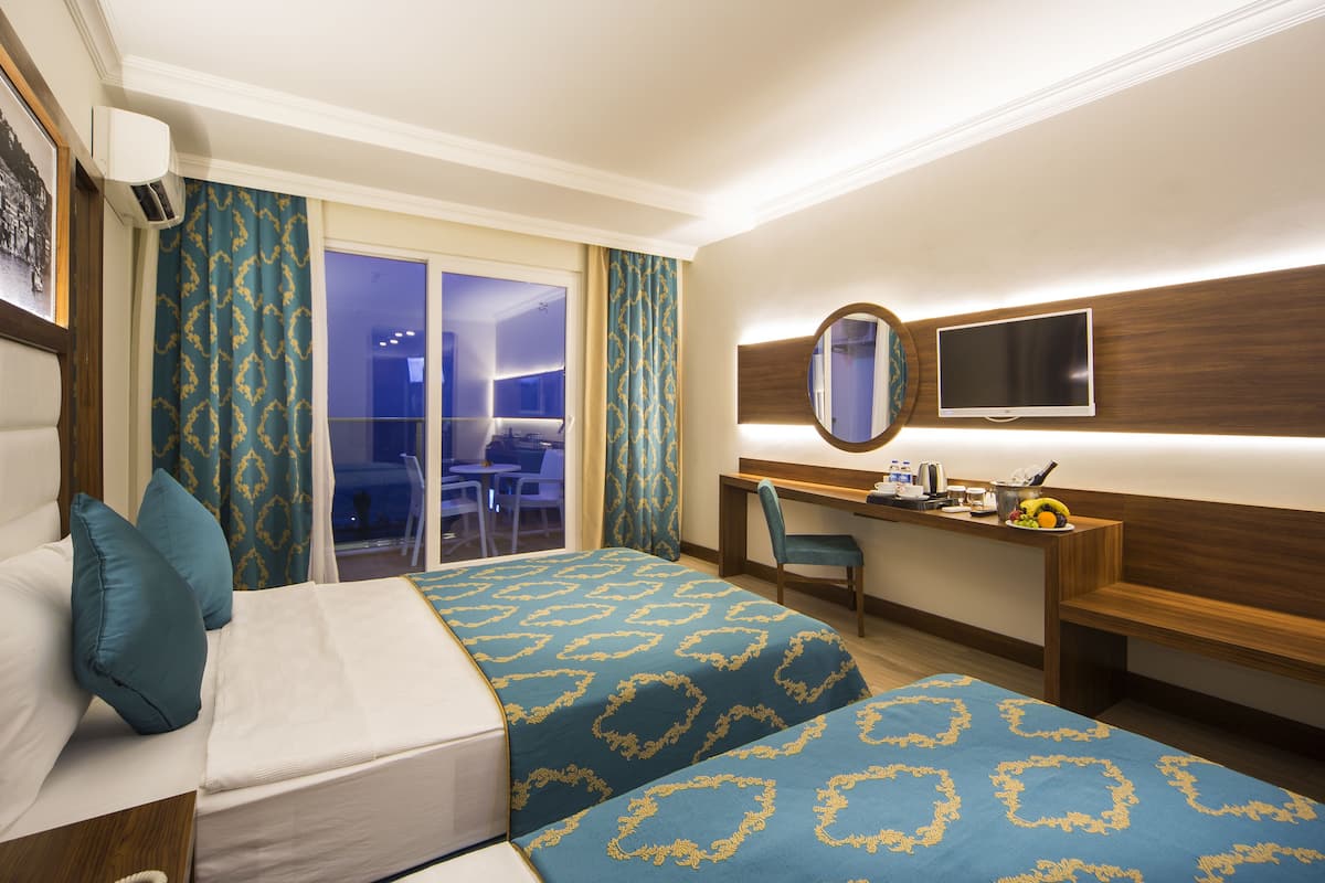 1 slaapkamer, een minibar, een bureau, gratis wifi