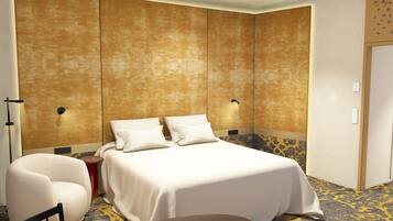 Superior Double Room | 1 bedroom, minibar, in-room safe, desk