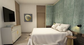 1 bedroom, minibar, in-room safe, desk