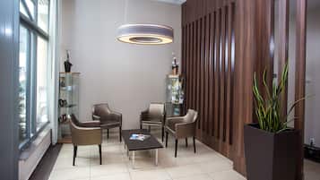 Sala de estar en el lobby