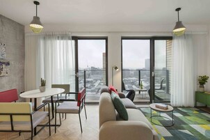 Executive Two Bedroom Suite | Living area | LCD TV