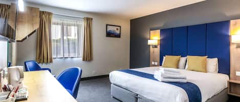 Desk, iron/ironing board, free cots/infant beds, free WiFi