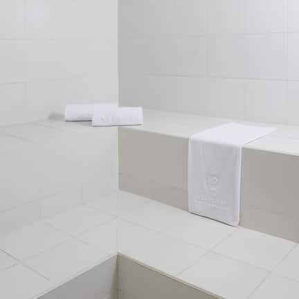 Turkish bath, body treatments, facials, massage/treatment rooms