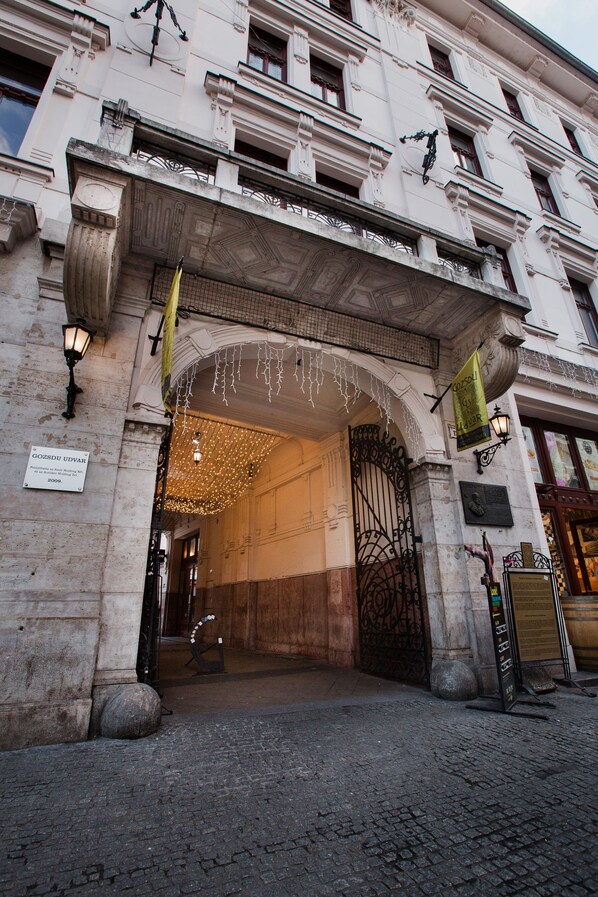 Façade de l’hébergement