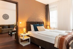 Deluxe Apartment, 1 Bedroom, Balcony | In-room safe, soundproofing, iron/ironing board, free WiFi - Gozsdu Court Budapest (Budapest)