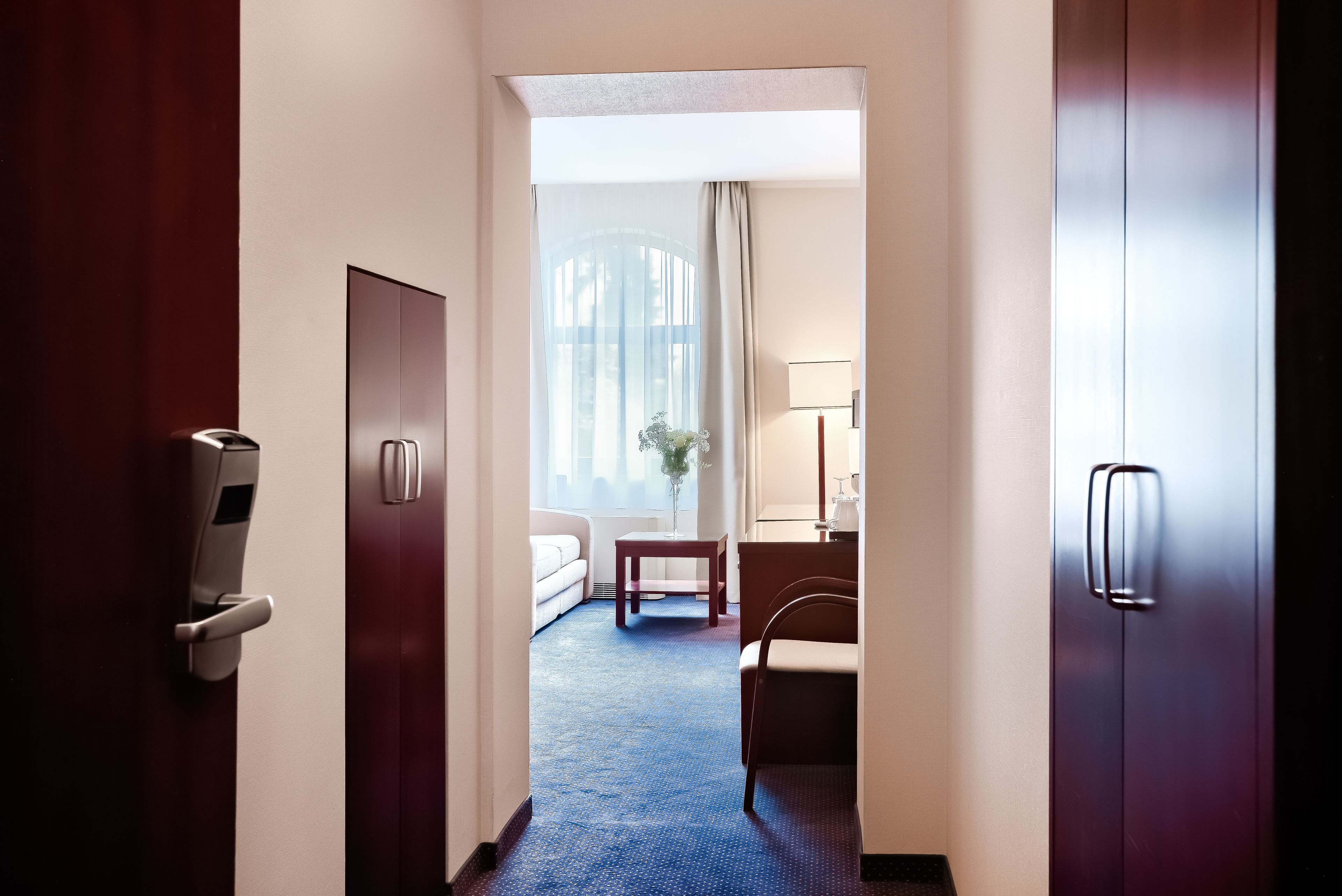 minibar, in-room safe, desk, iron/ironing board