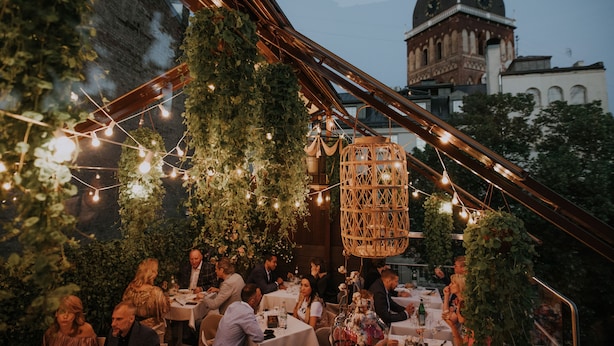 Terrace/patio - Dome hotel (Riga)