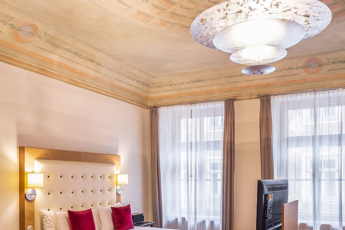 Deluxe suite | 1 slaapkamer, lakens van Egyptisch katoen, luxe beddengoed