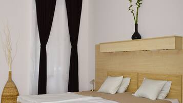 Safe på rommet, strykejern/-brett og ekstrasenger (mot et tillegg)