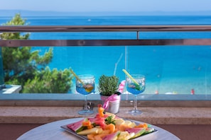 Double or Twin Room, Balcony, Sea View | Beach/ocean view