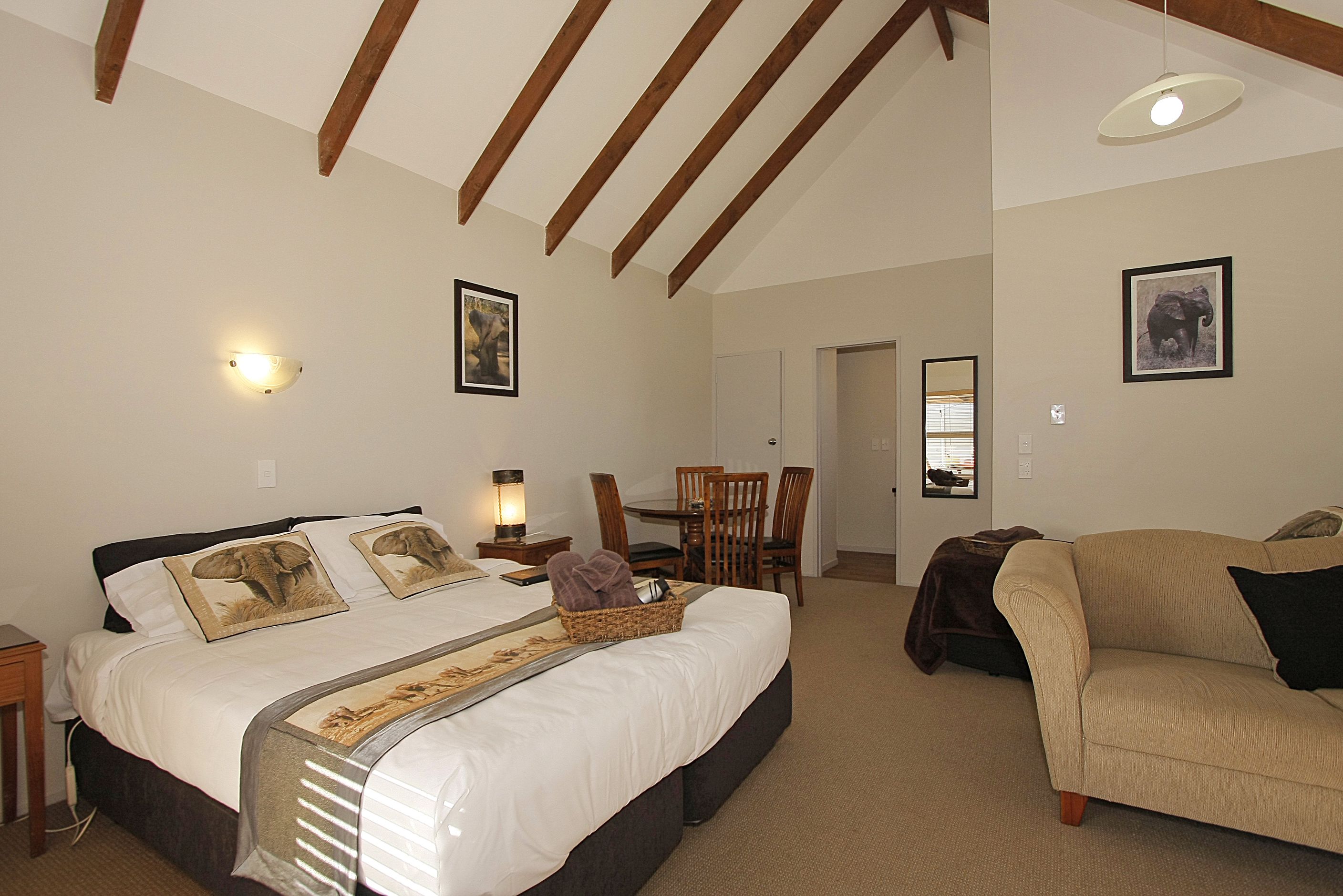 Select Comfort beds, iron/ironing board