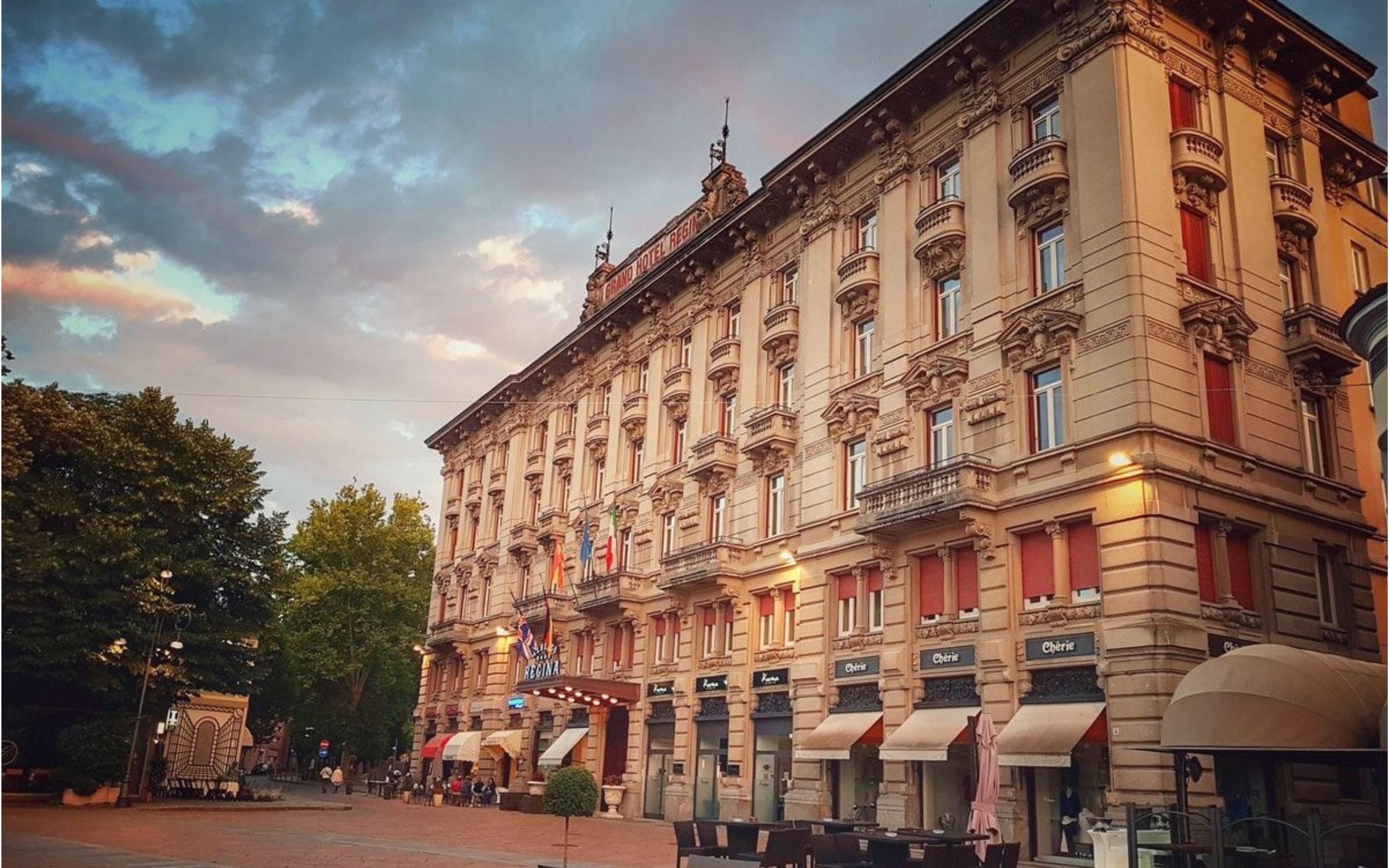 Fassade der Unterkunft