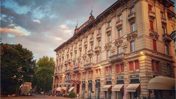 Fassade der Unterkunft