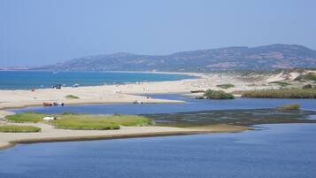 Plage privée à proximité, sable blanc, navette gratuite vers la plage