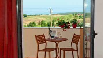 Double Room, Balcony, Sea View | View from room