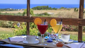 Breakfast, lunch, dinner served; Mediterranean cuisine, ocean views
