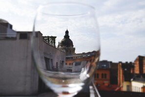 Vue depuis l’hébergement