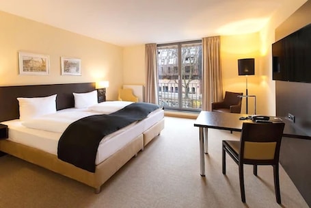 1 habitación y ropa de cama de alta calidad