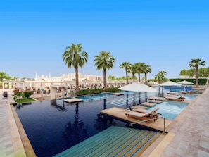 2 outdoor pools, pool cabanas (surcharge), pool umbrellas