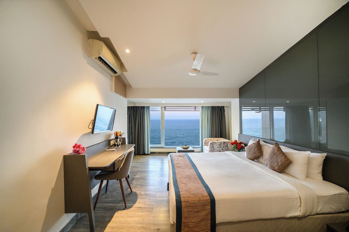 Premier Room | 1 phòng ngủ, bộ trải giường bằng vải cotton Ai Cập 