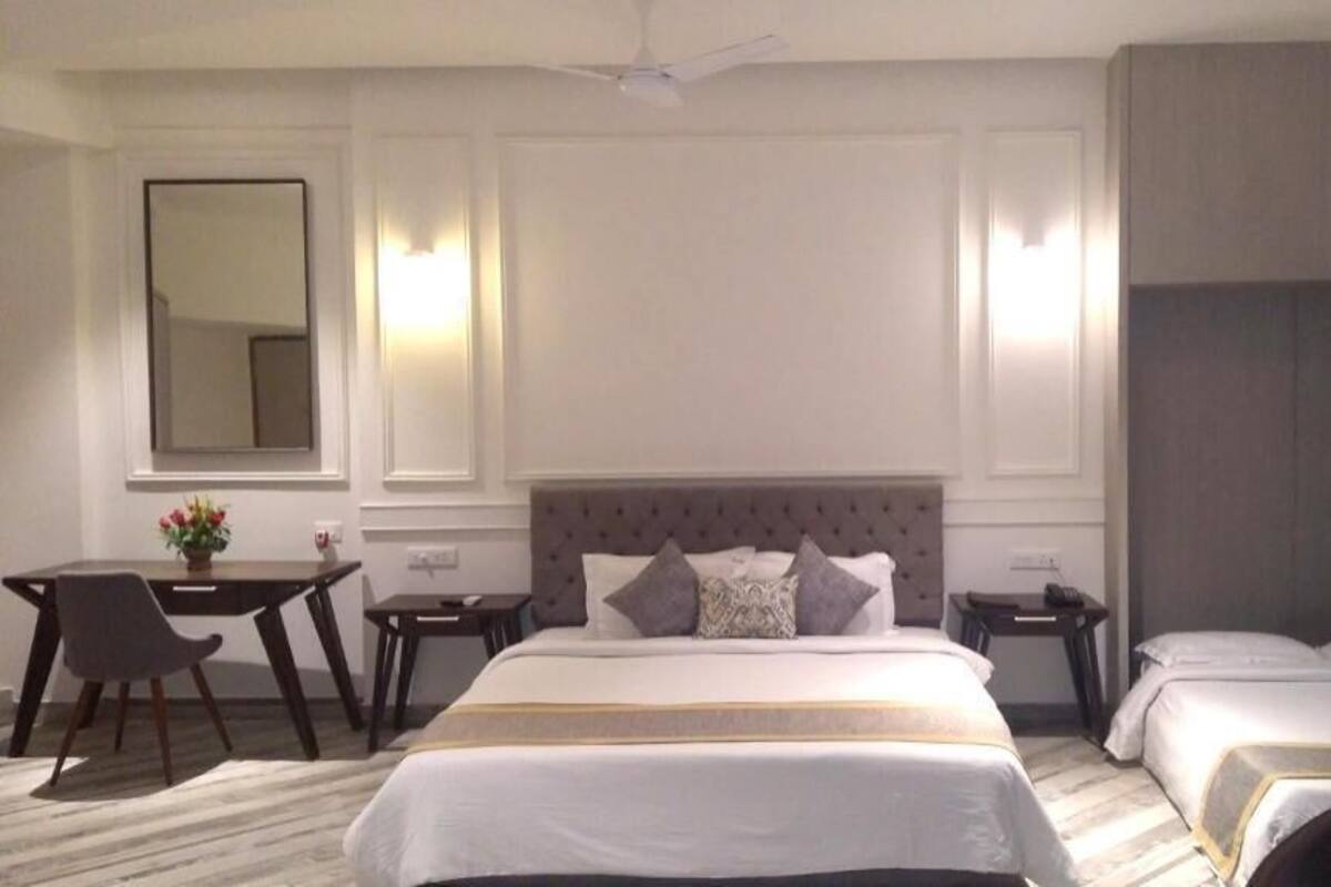 1 Schlafzimmer, Bettwäsche aus ägyptischer Baumwolle