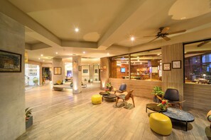 Zona de estar del vestíbulo