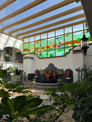 Terrace/patio - Hotel Arcada (San Miguel de Allende)