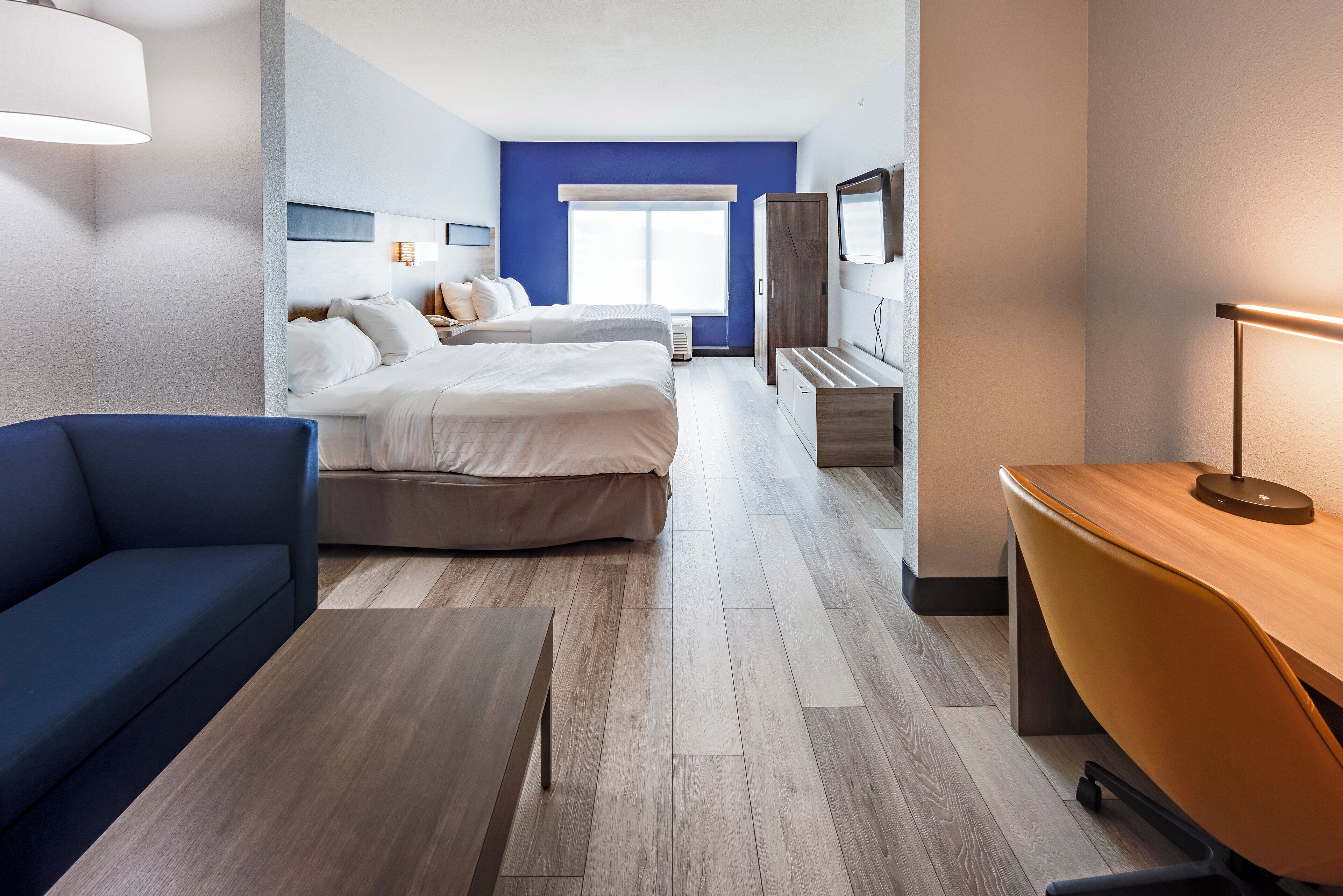 premium bedding, pillow-top beds, in-room safe, individually decorated