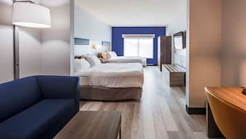1 Schlafzimmer, hochwertige Bettwaren, Pillowtop-Betten, Zimmersafe