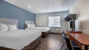 Standard-Studio, Nichtraucher, Kühlschrank und Mikrowelle | Schreibtisch, Bügeleisen/Bügelbrett, kostenloses WLAN, Bettwäsche