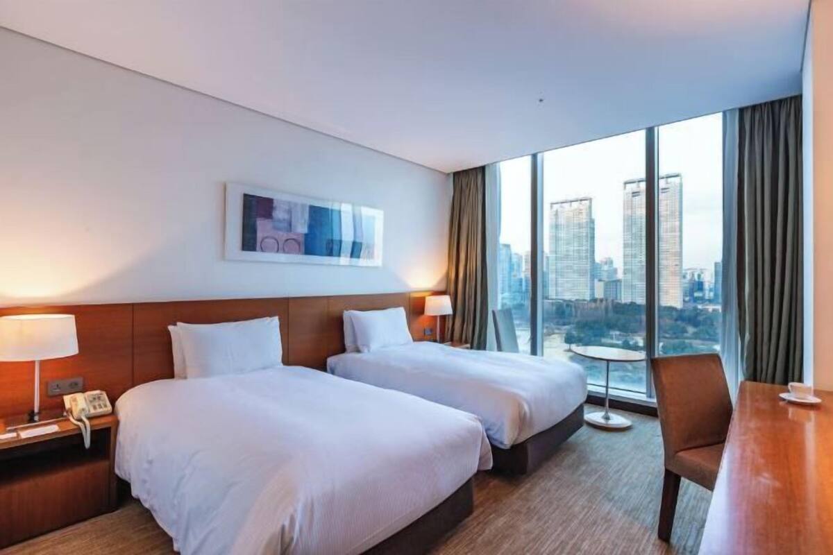 Sängtillbehör av högsta kvalitet och minibar med vissa gratis produkter