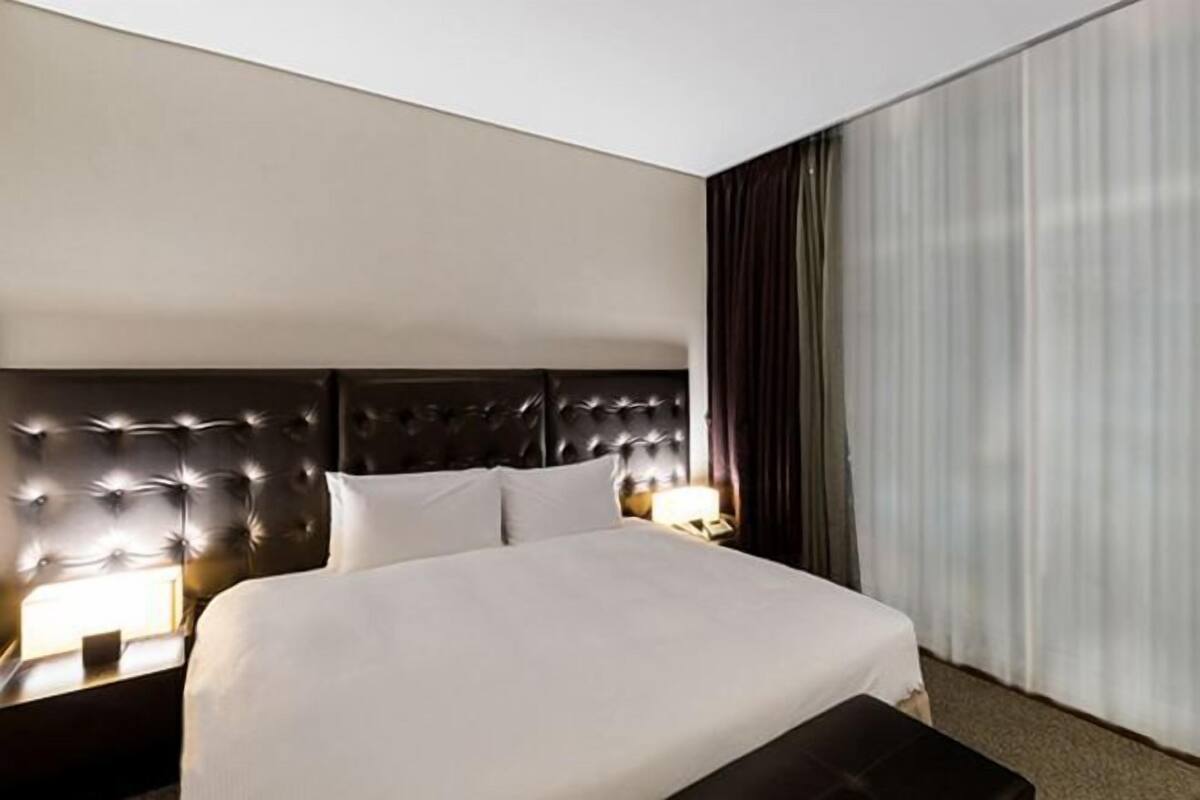 Sängtillbehör av högsta kvalitet och minibar med vissa gratis produkter